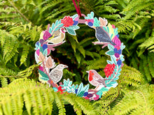 Load image into Gallery viewer, Birds & Berries Christmas Wreath