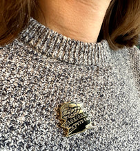 Load image into Gallery viewer, Out Of Ink Podcast 'Anxious Artist' Enamel Pin