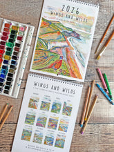 Load image into Gallery viewer, 2026 Wings & Wilds Calendar