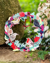 Load image into Gallery viewer, Birds & Berries Christmas Wreath