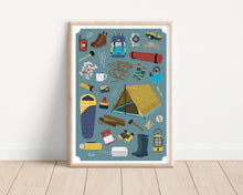 Load image into Gallery viewer, The Camping Trip Print