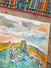 Load image into Gallery viewer, Corfe Castle Original Painting