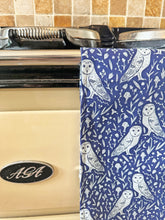 Load image into Gallery viewer, Owl Print Tea Towel