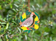 Load image into Gallery viewer, Partridge & Pears Christmas Decoration
