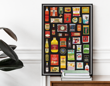 Load image into Gallery viewer, Chinese Food Print