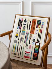 Load image into Gallery viewer, The Artists Studio Print