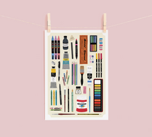 Load image into Gallery viewer, The Artists Studio Print