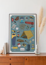 Load image into Gallery viewer, The Camping Trip Print