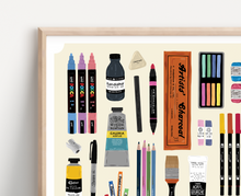 Load image into Gallery viewer, The Artists Studio Print