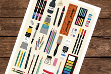 Load image into Gallery viewer, The Artists Studio Print