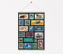 Load image into Gallery viewer, Travel Stamps Print