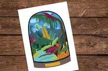 Load image into Gallery viewer, The Age of the Dinosaurs Bell Jar Print