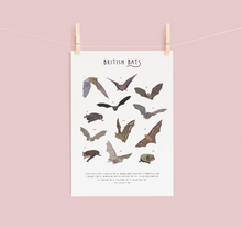 Load image into Gallery viewer, British Bats Print