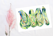 Load image into Gallery viewer, Courgettes Print