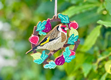 Load image into Gallery viewer, Goldfinch & Figs Christmas Decoration