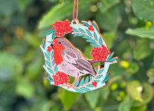 Load image into Gallery viewer, Robin & Rowan Berries Christmas Decoration