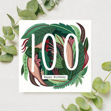 Load image into Gallery viewer, 100th Birthday Card