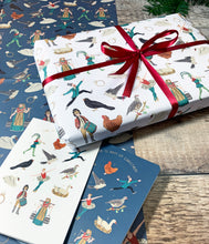 Load image into Gallery viewer, 12 Days of Christmas Wrapping Paper
