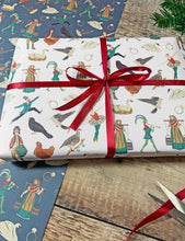 Load image into Gallery viewer, 12 Days of Christmas Wrapping Paper