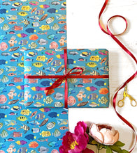 Load image into Gallery viewer, Fish Wrapping Paper