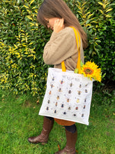 Load image into Gallery viewer, A-Z of Bees Tote Bag
