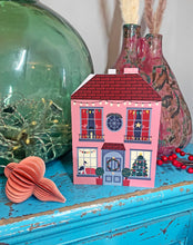 Load image into Gallery viewer, Set of 3 Christmas Houses Cards