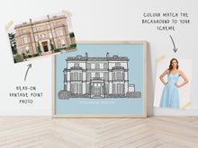 Load image into Gallery viewer, Custom Wedding Venue Portrait Print