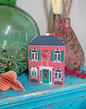 Load image into Gallery viewer, Set of 3 Christmas Houses Cards
