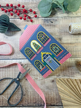 Load image into Gallery viewer, Set of 3 Christmas Houses Cards