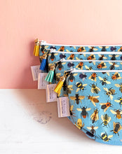 Load image into Gallery viewer, Bumble Bee Print Cosmetic Bag
