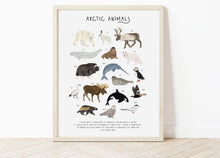Load image into Gallery viewer, Arctic Animals Print