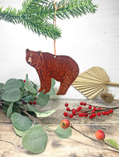 Load image into Gallery viewer, Bear Christmas Tree Decoration