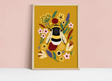 Load image into Gallery viewer, The Bee & The Foliage Print