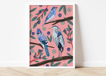 Load image into Gallery viewer, Set of 3 Birds & Fruit Prints (A Sizes)
