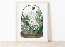 Load image into Gallery viewer, Plants Bell Jar Print