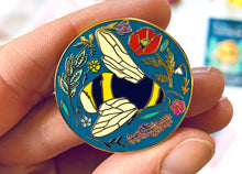 Load image into Gallery viewer, Bumble Bee Enamel Pin
