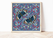 Load image into Gallery viewer, Folk Butterflies Print