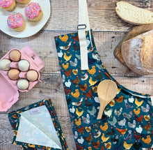 Load image into Gallery viewer, Chicken Print Apron