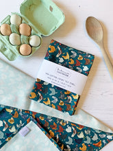 Load image into Gallery viewer, Chicken Print Tea Towel
