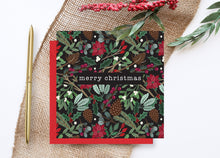 Load image into Gallery viewer, Foliage Christmas Card