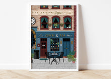 Load image into Gallery viewer, The Coffee & Tea Shop Print