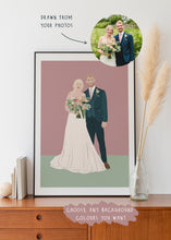 Load image into Gallery viewer, Custom Couples Portrait
