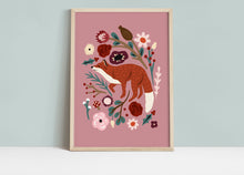 Load image into Gallery viewer, The Fox & Thistles Print