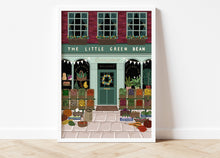 Load image into Gallery viewer, The Little Green Bean Greengrocers Print
