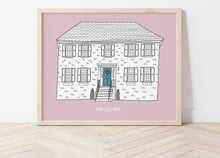 Load image into Gallery viewer, Custom House Portrait Print
