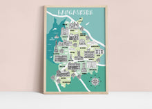 Load image into Gallery viewer, Lancashire Illustrated Map
