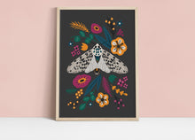 Load image into Gallery viewer, The Moth & The Flowers Print