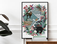 Load image into Gallery viewer, Mountains Habitat Print