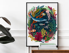 Load image into Gallery viewer, Ocean Habitat Print