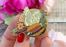 Load image into Gallery viewer, Pheasant & The Foliage Enamel Pin